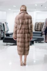 Γούνινο παλτό βιζον